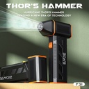 BLWR 201 Portable Turbo Air Fan Jetfan Blower - Handheld Cleaner & Hairdryer