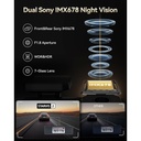 REDTIGER F77 4K Dual Channel Dash Cam - Front & Rear