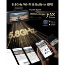 REDTIGER F77 4K Dual Channel Dash Cam - Front & Rear