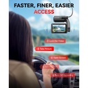 REDTIGER F4 4K Dash Cam Front - 2160P UHD Touch Screen, Voice Control