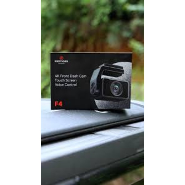 REDTIGER F4 4K Dash Cam Front - 2160P UHD Touch Screen, Voice Control