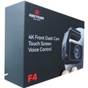 REDTIGER F4 4K Dash Cam Front - 2160P UHD Touch Screen, Voice Control