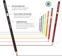 KALOUR 120 Color Pencil Set in Nylon Case - Complete Coloring Set