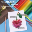 KALOUR 72 Premium Colored Pencils, Artists Soft Core Vibrant Color