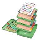 KALOUR 74 Pastel Color Pencil Tin Box Set - Perfect for Artists