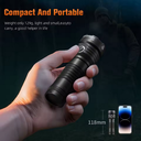 SUPERFIRE L25 Mini 3800LM Rechargeable LED Flashlight with Type-C