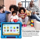 PRITOM Learning Kids Tablet 10.1" HD - 3GB RAM, 64GB Storage, WiFi - Blue