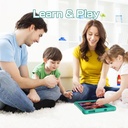 PRITOM Learning Kids Tablet 10.1" HD - 3GB RAM, 64GB Storage, WiFi - Green