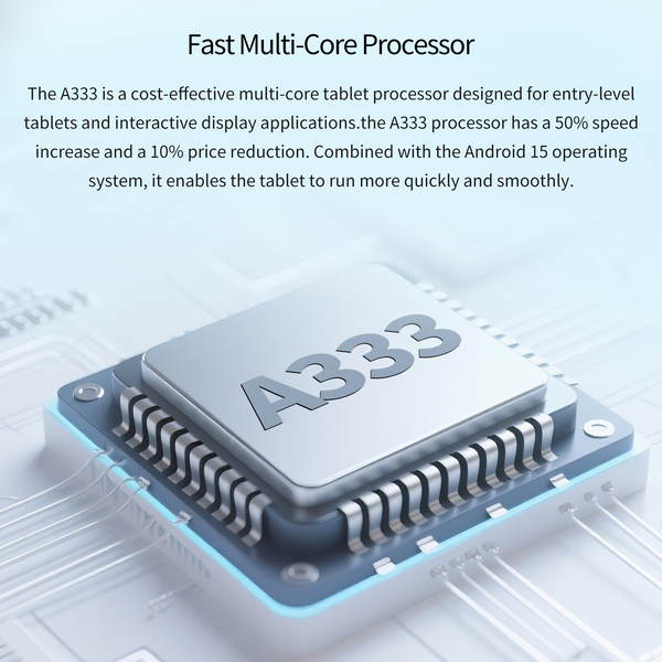 Pritom D20 10.1" Tablet - 6GB+18GB RAM, 128GB ROM, Wi-Fi6, 6000mAh Battery