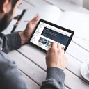 Pritom 7" Tablet 4GB RAM 32GB ROM 3500mAh Battery with Protective Cover - Pink