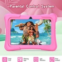 Pritom Smart Tablet for Kids 7" with WiFi 2GB RAM 32GB ROM Parental Control - Pink