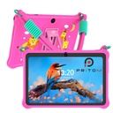 PRITOM Kids Adventure Tablet 7" - 2GB RAM, 32GB Storage, Parental Controls - Pink