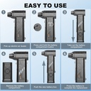 BLWR 501 Electric Air Duster with Removable Battery, 110,000RPM, Cordless  