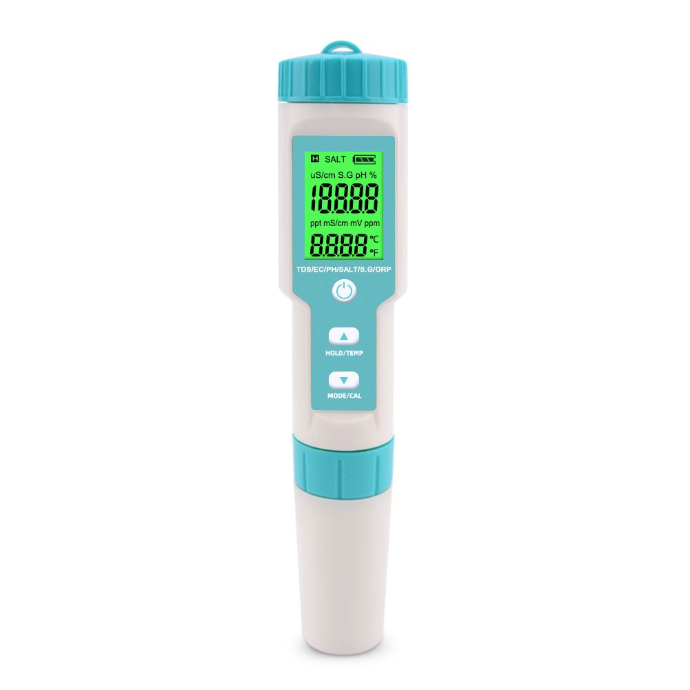 ZS WATER TESTER 4IN1 RED TDSECPHTEMP