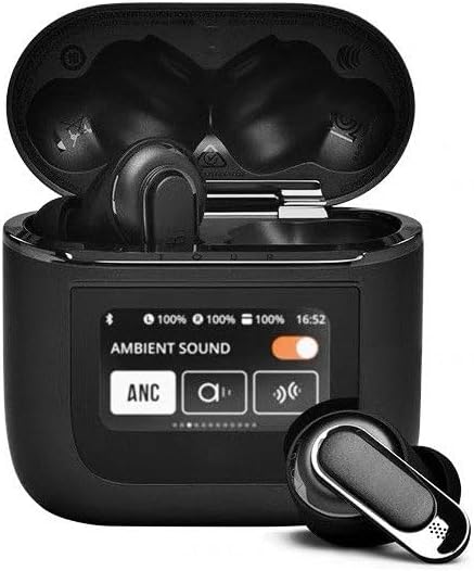 EARPHONE WIRELESS EARBUD WITH TOUCH PANEL BLACK