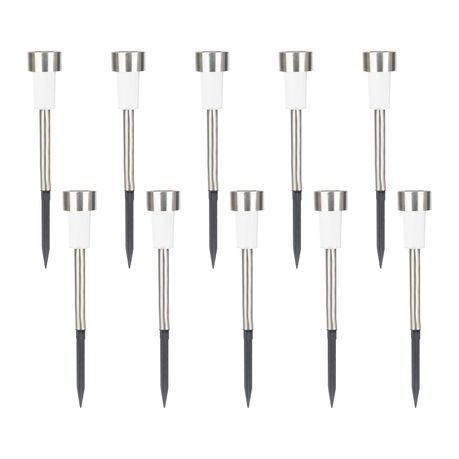 LIGHT STAINLESS STEEL GARDEN LAMPS