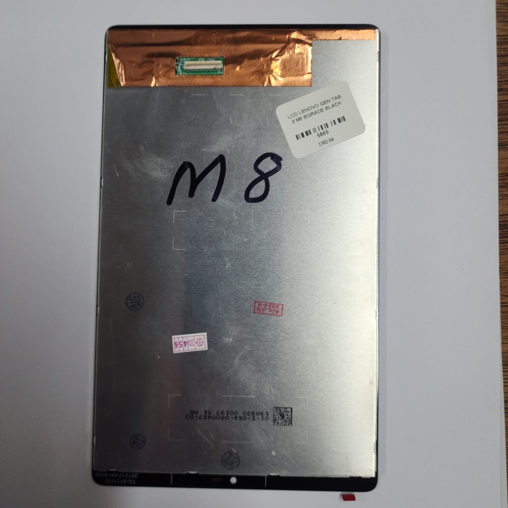 LCD LENOVO GEN TAB 3 M8 BGRADE BLACK