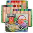 KALOUR 74 Pastel Color Pencil Tin Box Set - Perfect for Artists