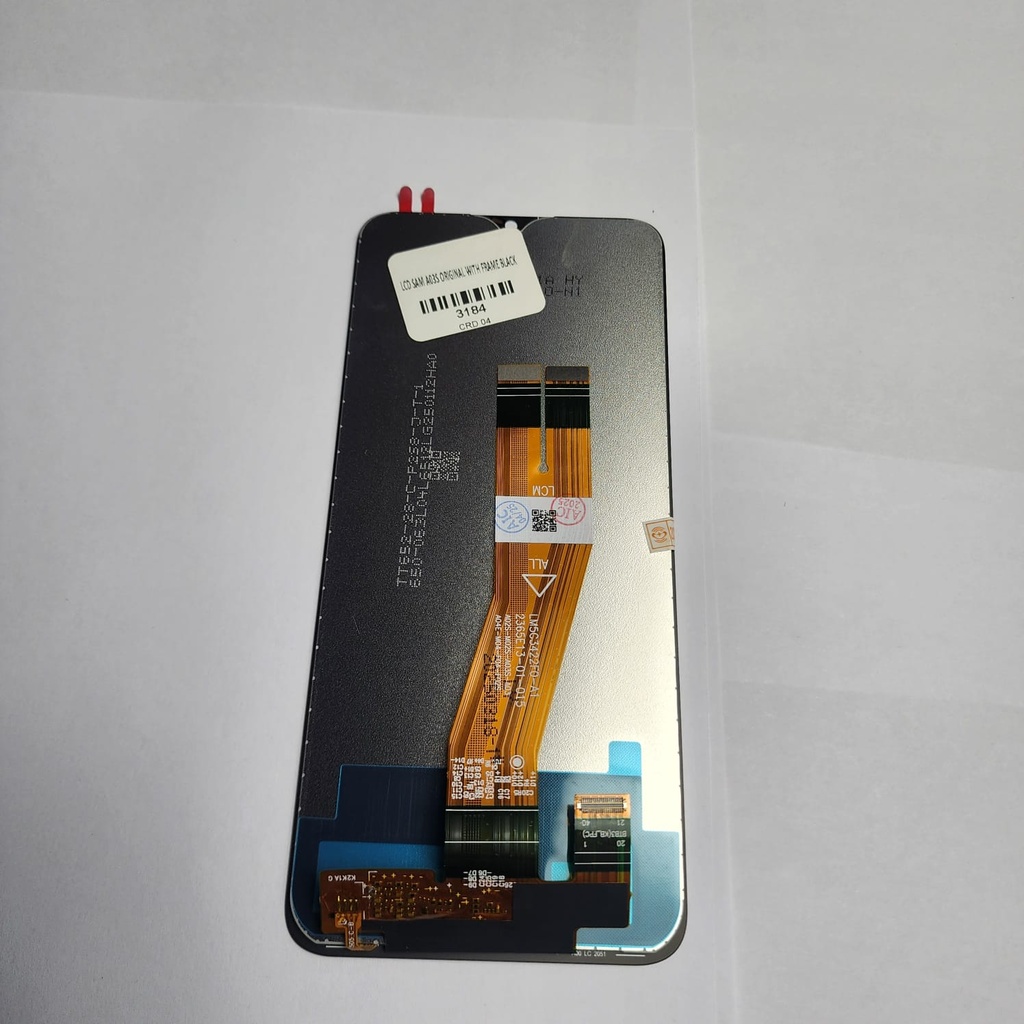 LCD SAM A03S ORIGINAL WITH FRAME BLACK