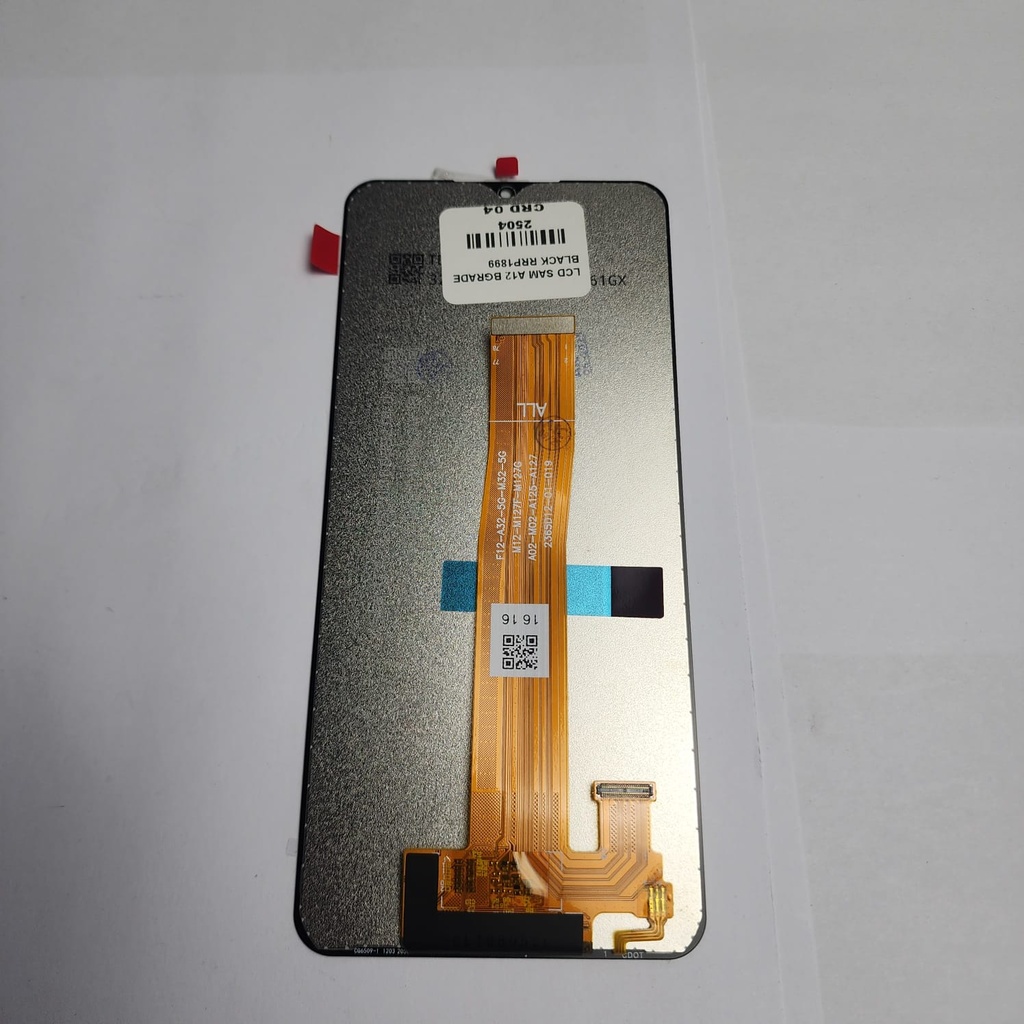 LCD SAM A12 BGRADE BLACK RRP1899