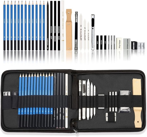 [5441] KALOUR 33 PCS Sketching Pencil And Drawing Pencil Set